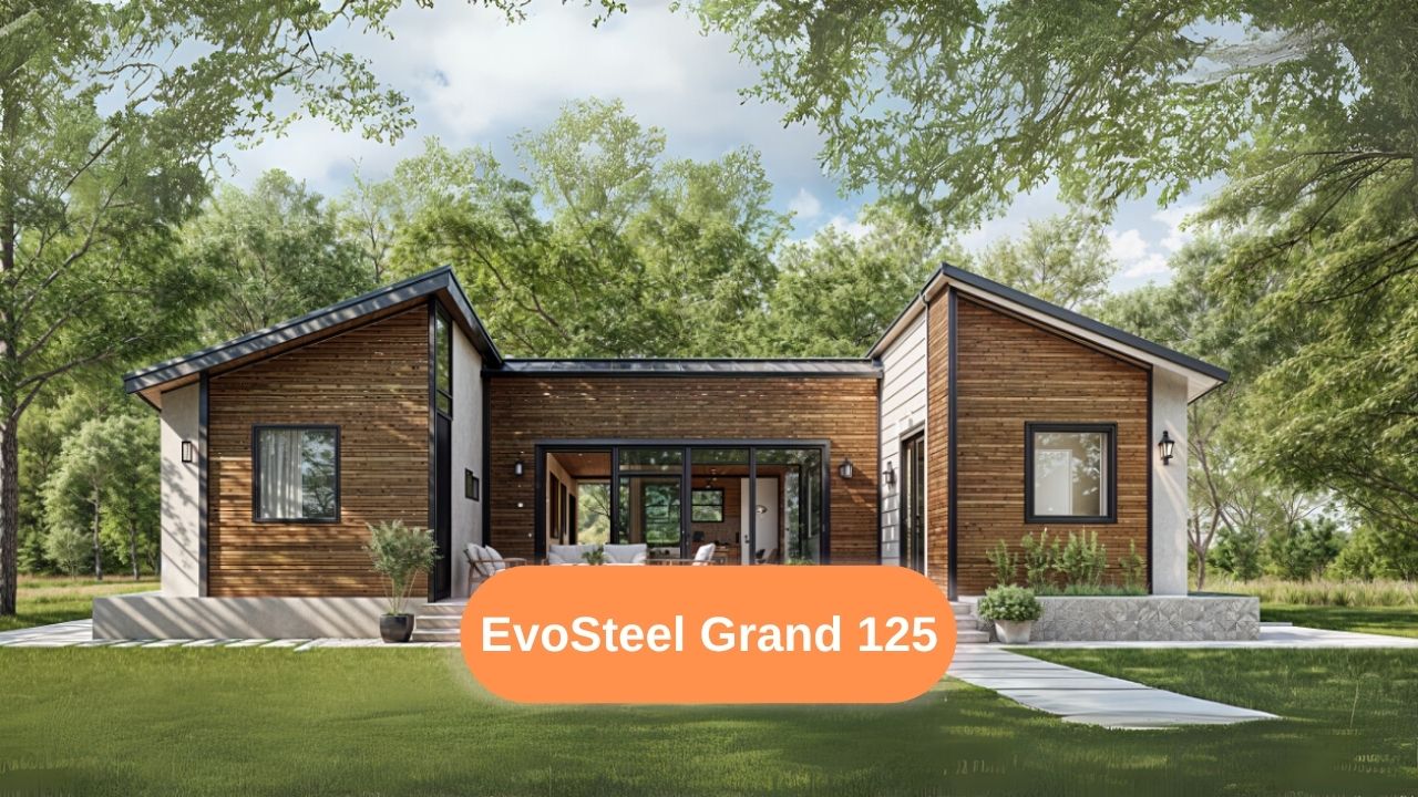 EvoSteel Grand 125 | 125 m² Tek Katlı Hafif Çelik Villa