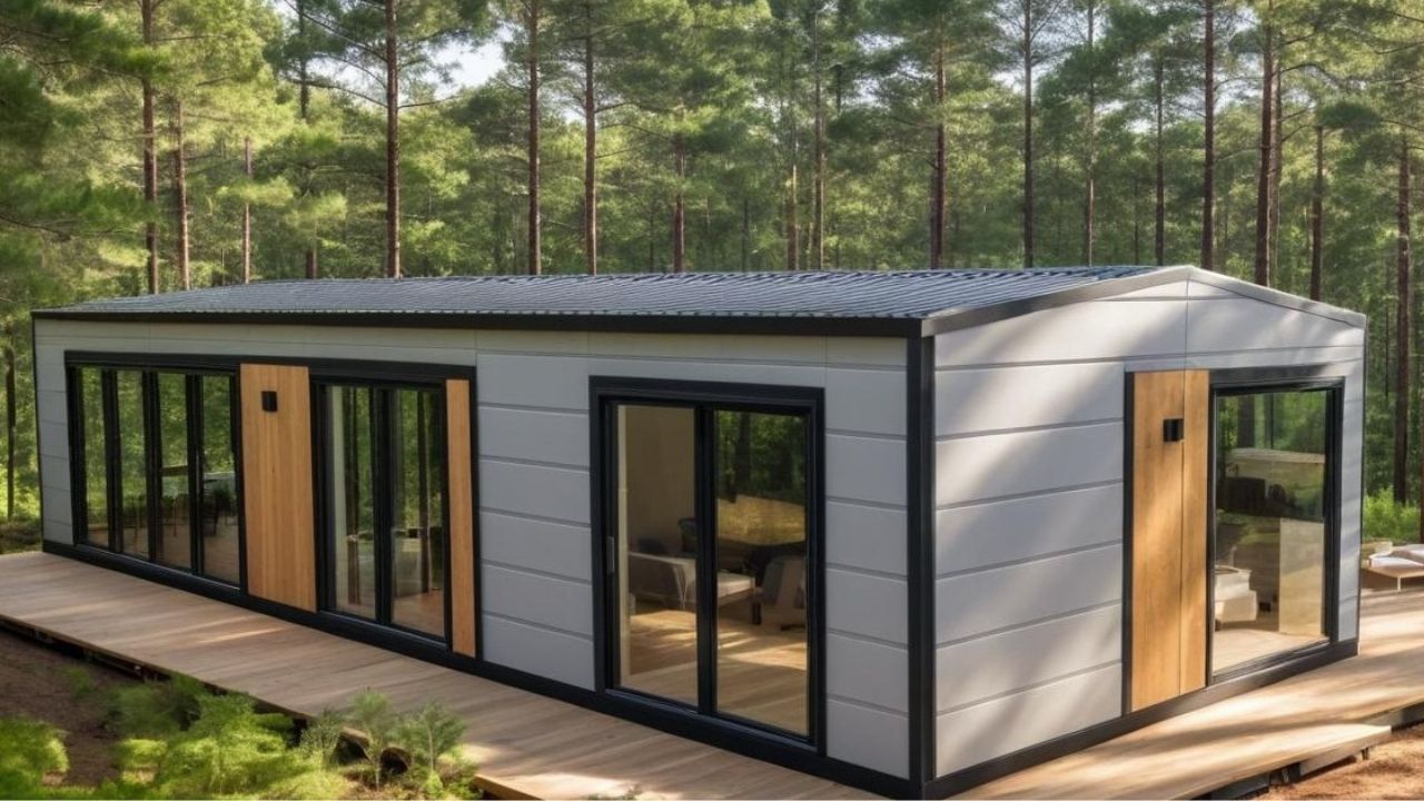 Evo Natura 65 - Tek Katlı Doğaya Açılan Hafif Çelik Konut